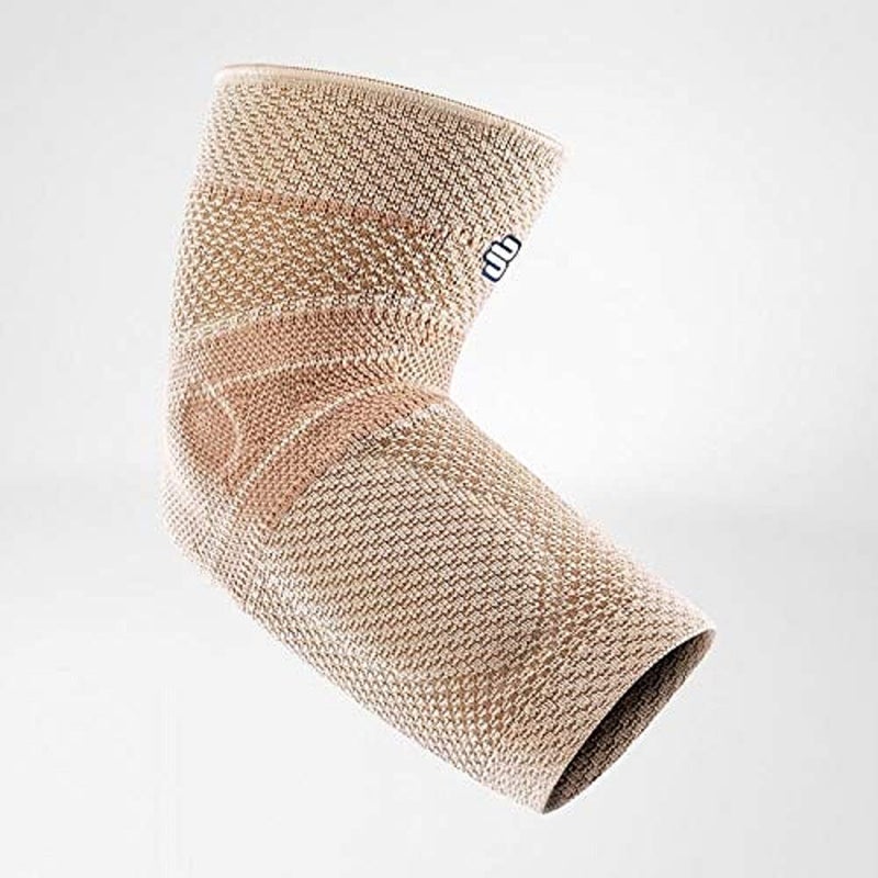 Bauerfeind - EpiTrain - Elbow Support - Targeted Compression for Chronic Elbow Pain - Size 2 - Color Nature